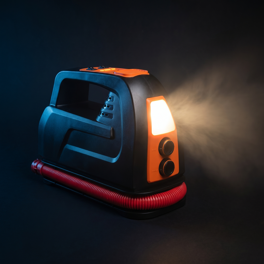 Add the electric pump for just
